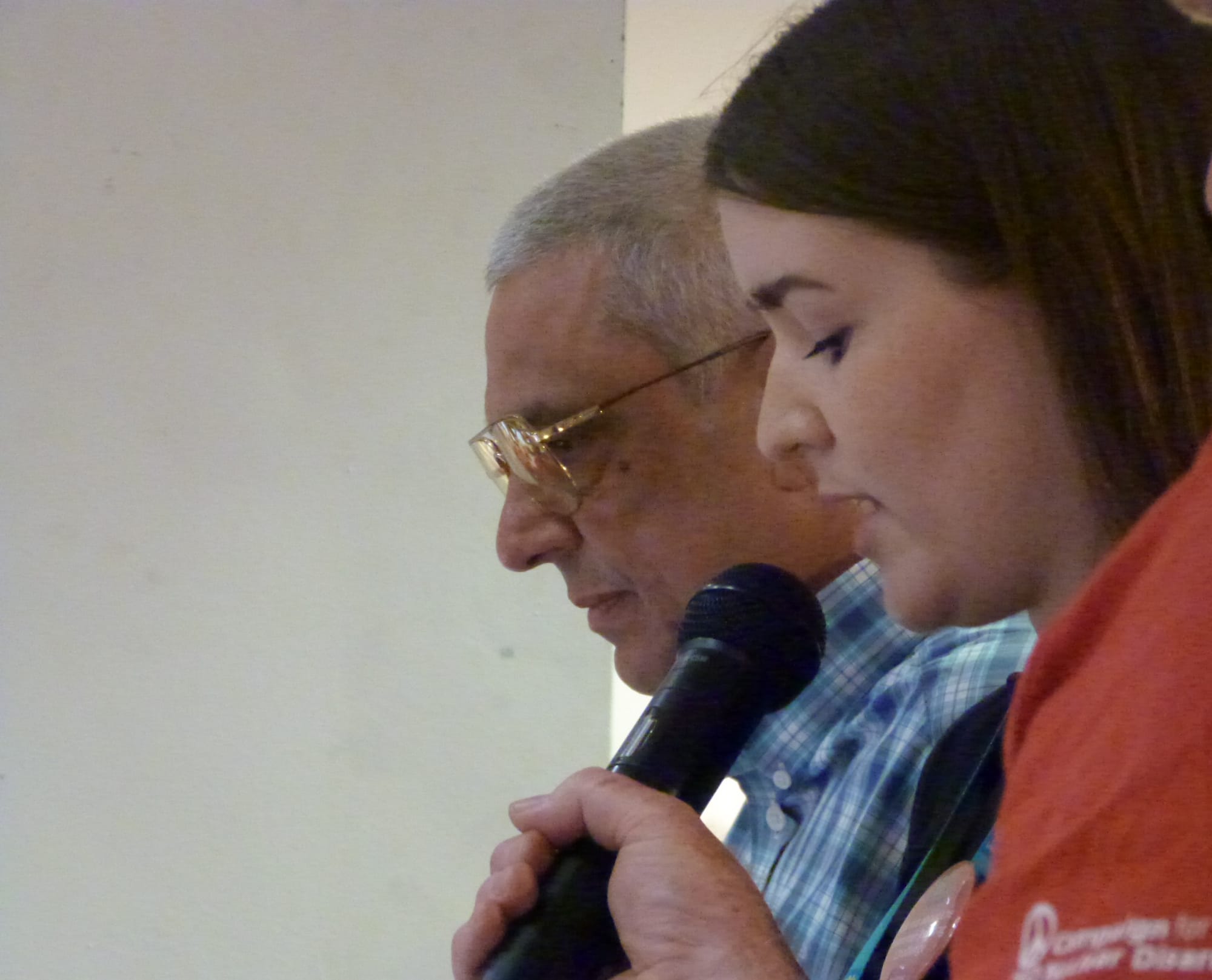 The two speakers for the petition