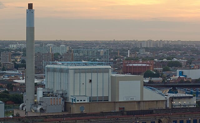Why is the UK's 8th largest incinerator sited in the heart of Deptford?