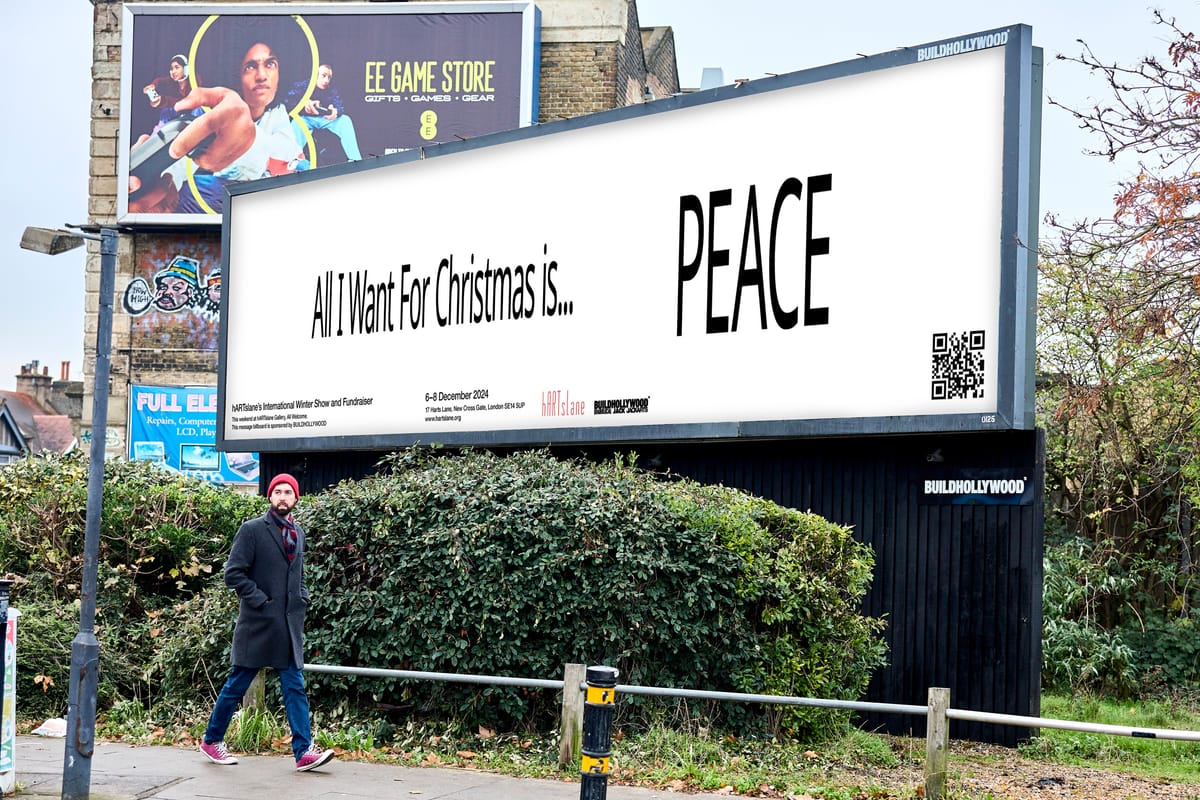 Harts Lane studios: All I want is Peace