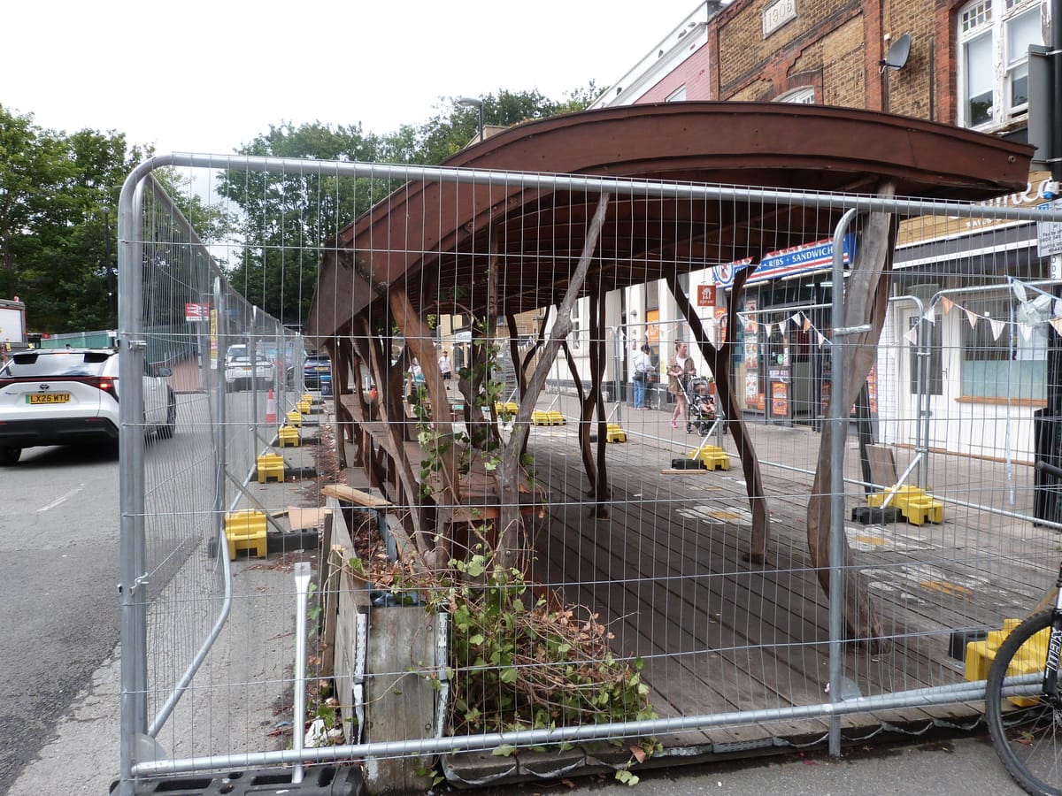 The Ark, Lee Green - What happened to Lewisham's first parklet?