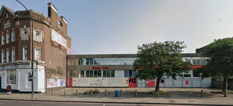 Early stage plans for purpose-built student housing at former New Cross delivery office