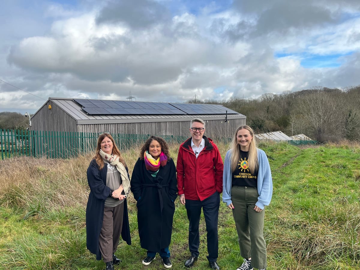 £1bn government investment in community energy will 'drive down' bills across London