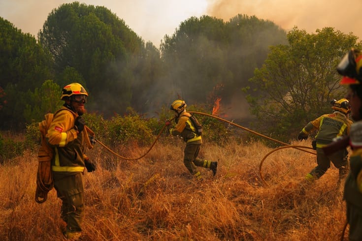 As Europe burns, the UK's climate coverup continues