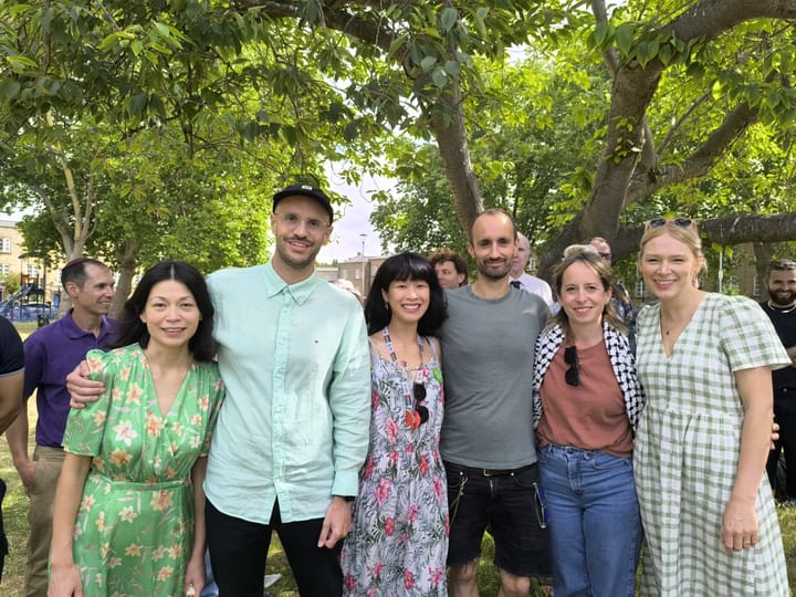 Lewisham Greens and supporters with Cllr Shrivasta and Cllr Hau-Yu Tam