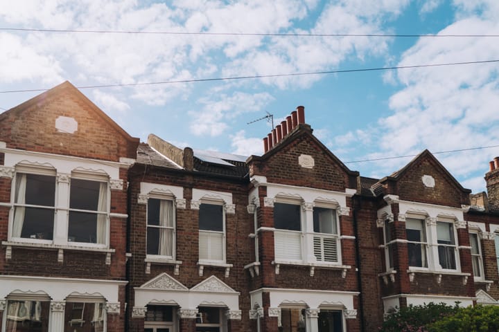 Late Victorian terraced houses.